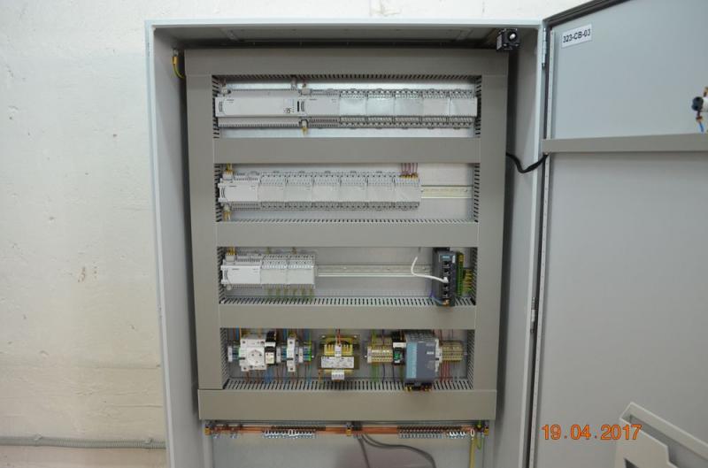 Сборка щитов автоматики для фармацевтического предприятия «САНОФИ» в г. Орел