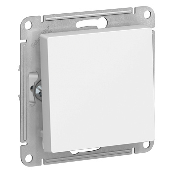 ATLASDESIGN 1-клавишный ВЫКЛЮЧАТЕЛЬ, сх.1, 10АХ, механизм, БЕЛЫЙ