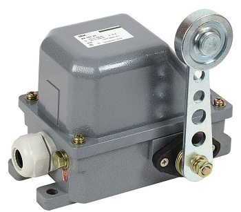 КУ-701 У1, рычаг с роликом, 10А, IP44, 2 эл. цепи IEK