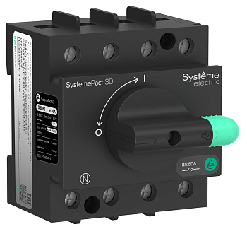 ВЫКЛЮЧАТЕЛЬ-РАЗЪЕДИНИТЕЛЬ SYSTEMEPACT SD80 3P 16A