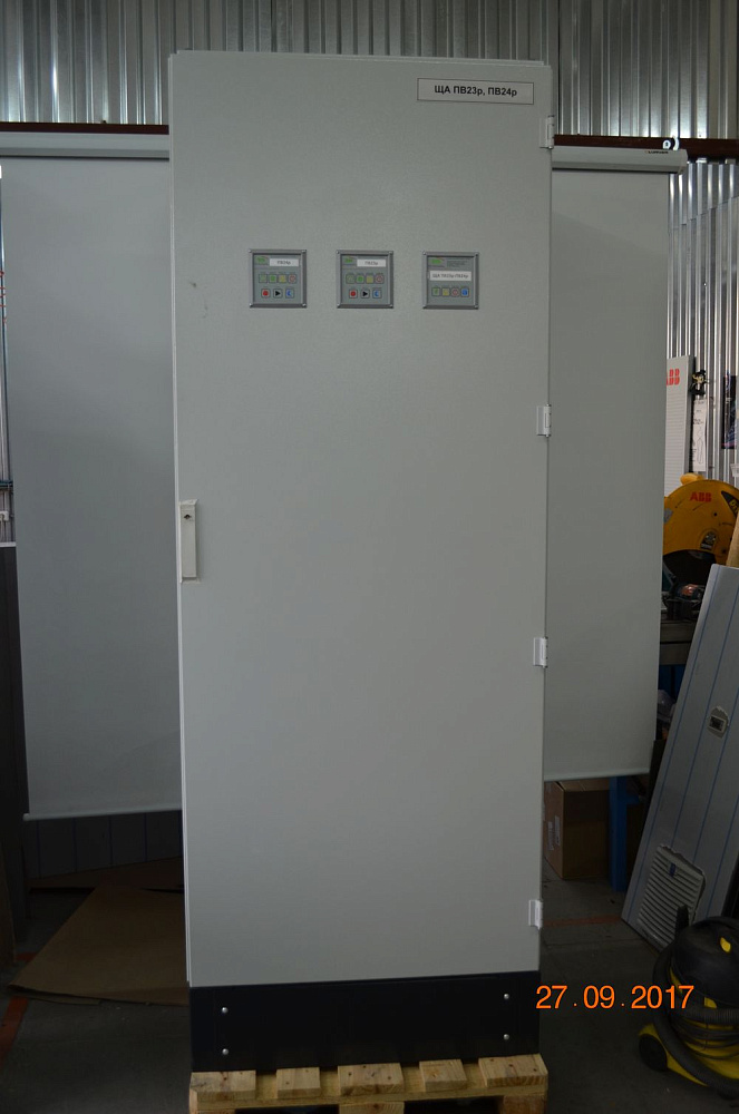 Сборка щитов управления инженерными системами предприятия для АО «Информационные спутниковые системы» им. Академика Решетнева