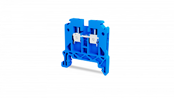 Клеммник на DIN-рейку (Винтовой) 2,5мм.кв. (синий);TBL 2,5