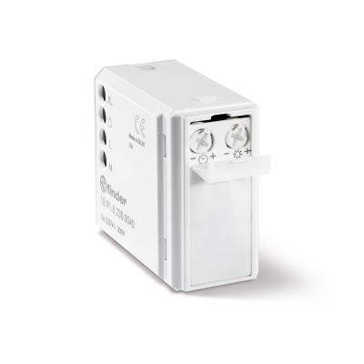 Детектор движения; установка в монтажной коробке; выход 1NO 200Вт (230В АС); питание 110…230В АC; степень защиты IP40