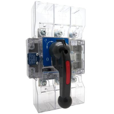 Выключатель-разъединитель NH40-400/3 ,3P ,400А, стандартная рукоятка управления (CHINT)