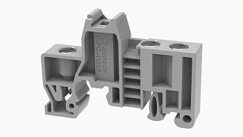 E-PC-01P-11-1100A(H) Стопор концевой, винтовой; Ширина: 9,5мм; Цвет: серый; Тип монтажа: NS 35