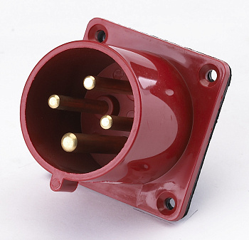 Вилка щитовая 614 3Р+РЕ 16А 380В IP44 ВЩ-102