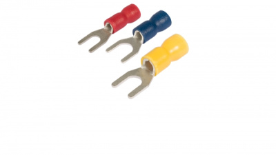 Наконечник вилочный изолированный М5, 0,5-1,5мм2; IFT 501
