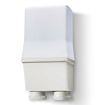 Фотореле корпусное для монтажа на улице; 2NO 16A (L1+L2); питание 120В АC; настройка чувствительности 1…80люкс; степень защиты IP54