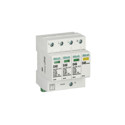 Ограничитель перенапряжений 3P+N 40кА класс C 440В