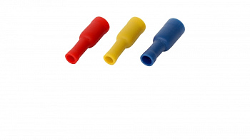 Разъемы штекерные изолированные "мама" 0,5-1,5мм2; BFT 1040